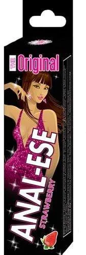 Male Sex Toys Nasstoys AnalEse Strawberry 5 Oz Soft Packaging