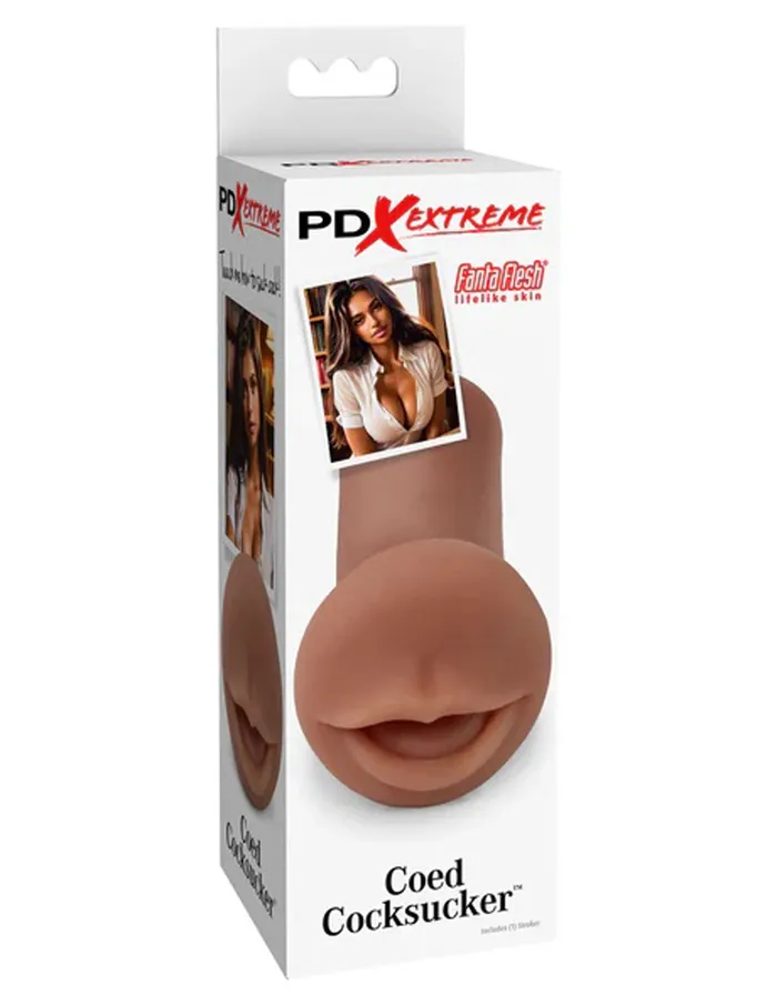 Male Sex Toys Pipedream Pdx Extreme Coed Cocksucker Brown Male Sex Toys Pipedream Pdx Extreme Coed Cocksucker Brown