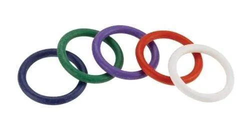 Male Sex Toys Spartacus Rubber CRing Set 125 Rainbow