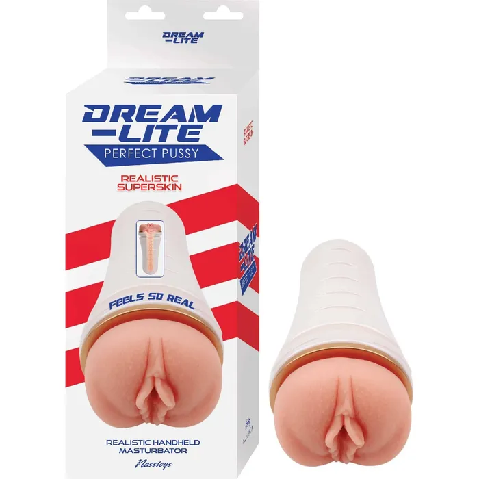 Nasstoys Male Sex Toys DreamLite Perfect Pussy White