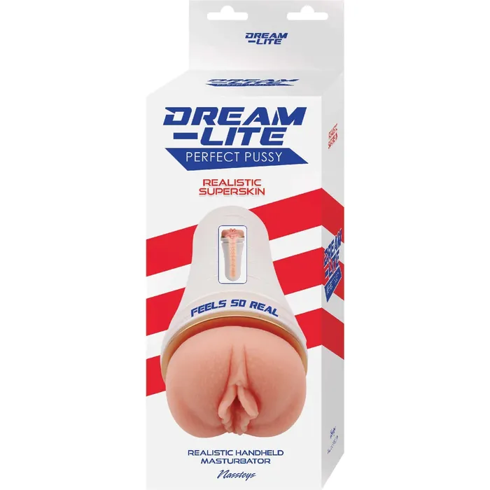 Nasstoys Male Sex Toys DreamLite Perfect Pussy White Nasstoys Male Sex Toys DreamLite Perfect Pussy White