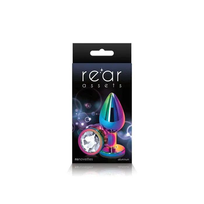 nsnovelties Rear Assets Mulitcolor Medium Clear Anal