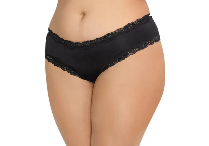 Open Back Panty 2x Black Dreamgirl Anal