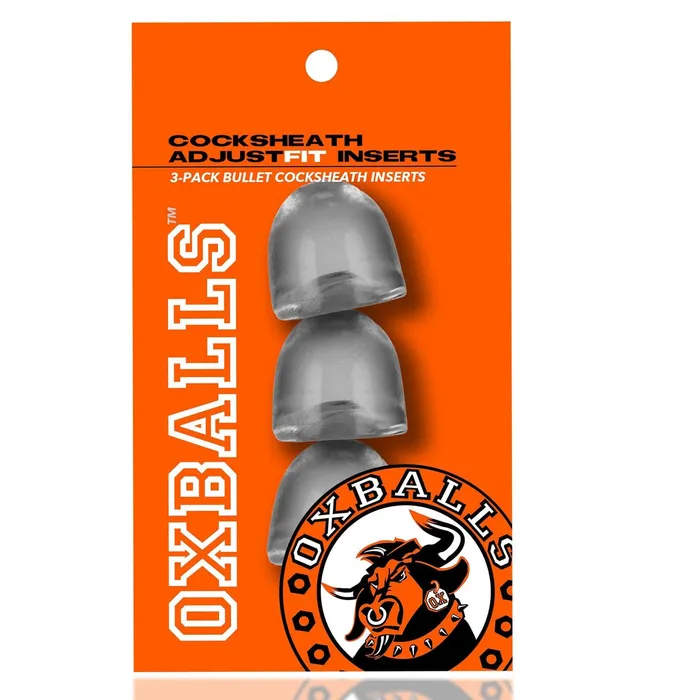 Oxballs Female Sex Toys Cocksheath Adjustfit 3 Pack Bullet Inserts Oxballs Female Sex Toys Cocksheath Adjustfit 3 Pack Bullet Inserts
