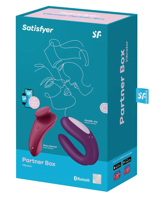 Partner Box 1 Sexy Secret Double Joy Violet Satisfyer Dildos
