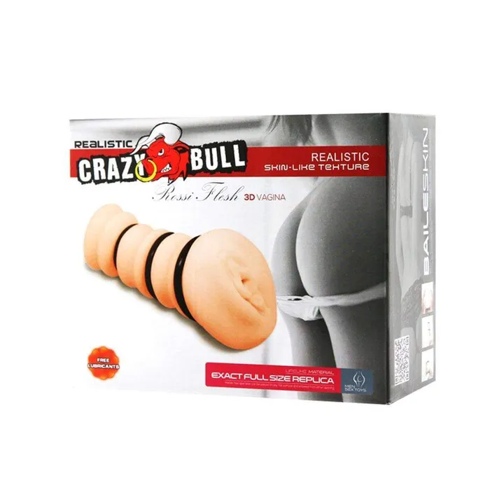 Pretty Love Dildos Crazy Bull Rossi Flesh