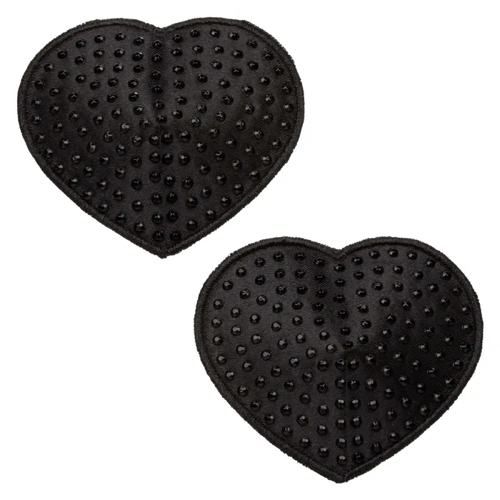 Radiance Heart Pasties Black CalExotics Anal Radiance Heart Pasties Black CalExotics Anal