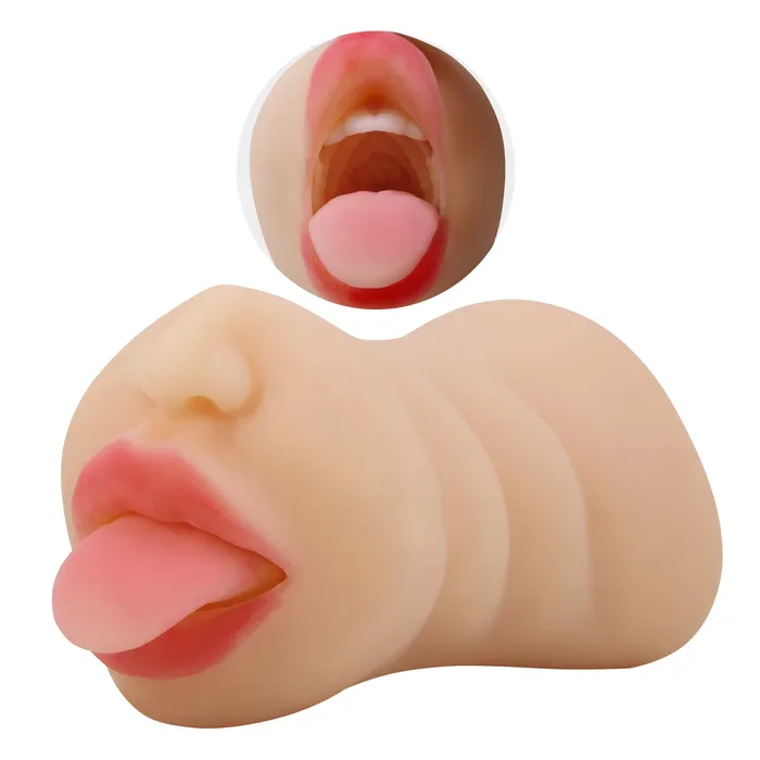 Sarah Mouth Masturbator Sleeve Light Pretty Love Male Sex Toys