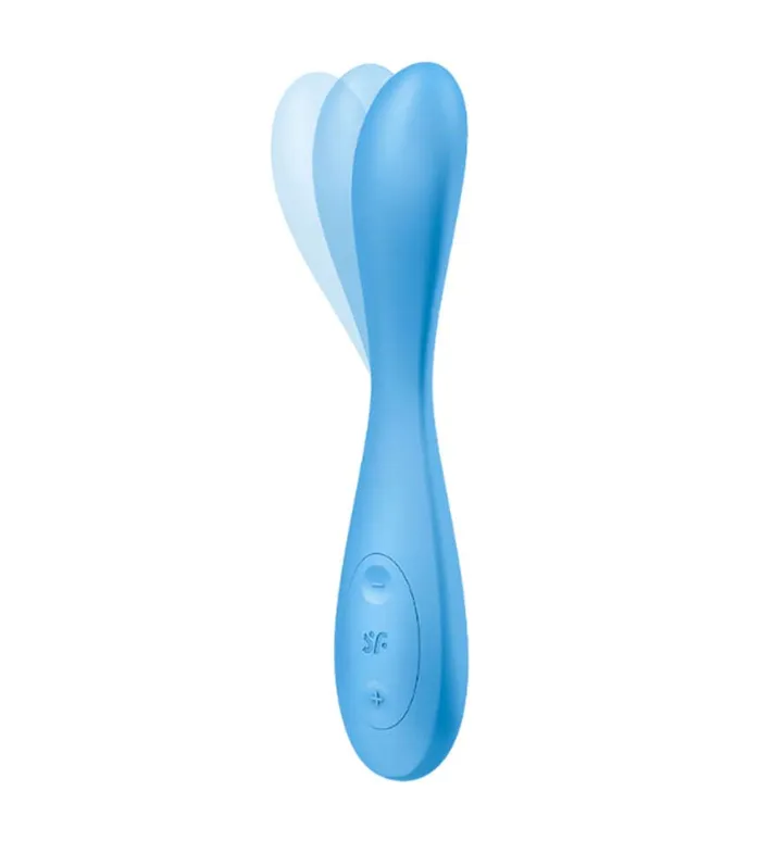 Satisfyer GSpot Flex 4 Connect App Multi Vibrator Blue Satisfyer Vibrators Satisfyer GSpot Flex 4 Connect App Multi Vibrator Blue Satisfyer Vibrators