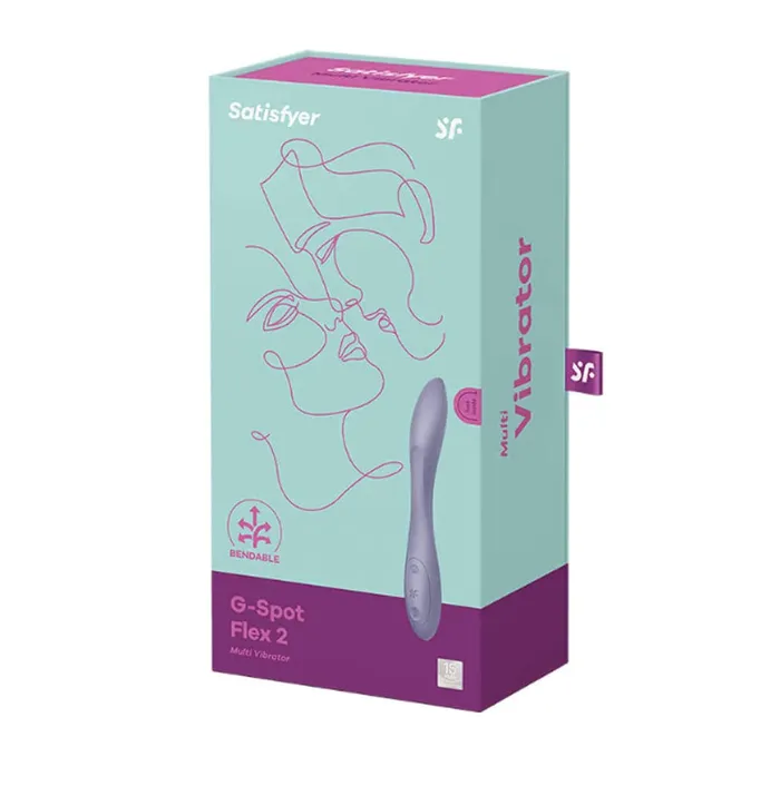 Satisfyer Satisfyer GSpot Flex 2 Multi Vibrator Dark Violet Vibrators Satisfyer Satisfyer GSpot Flex 2 Multi Vibrator Dark Violet Vibrators