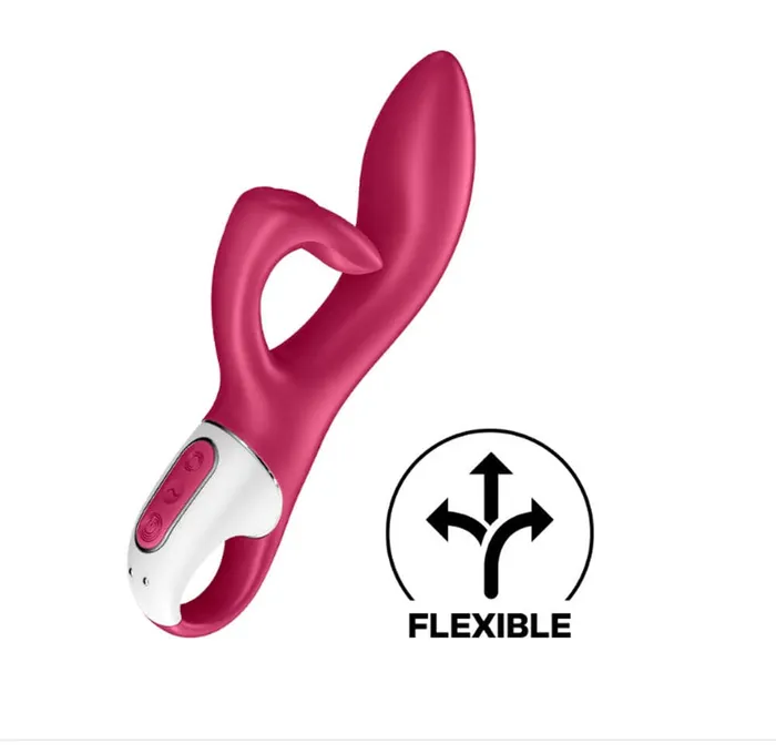 Satisfyer Vibrators Satisfyer Embrace Me Rabbit Vibrator Berry