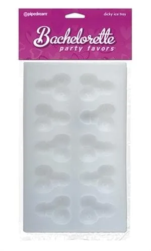 Sexy Ice Tray Mini Dicky 10 Cubes Pipedream Female Sex Toys