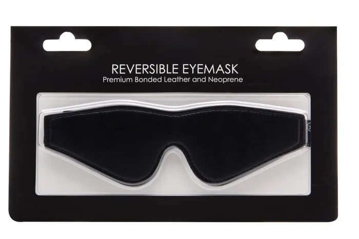 Shots Ouch Anal Reversible Eyemask Black