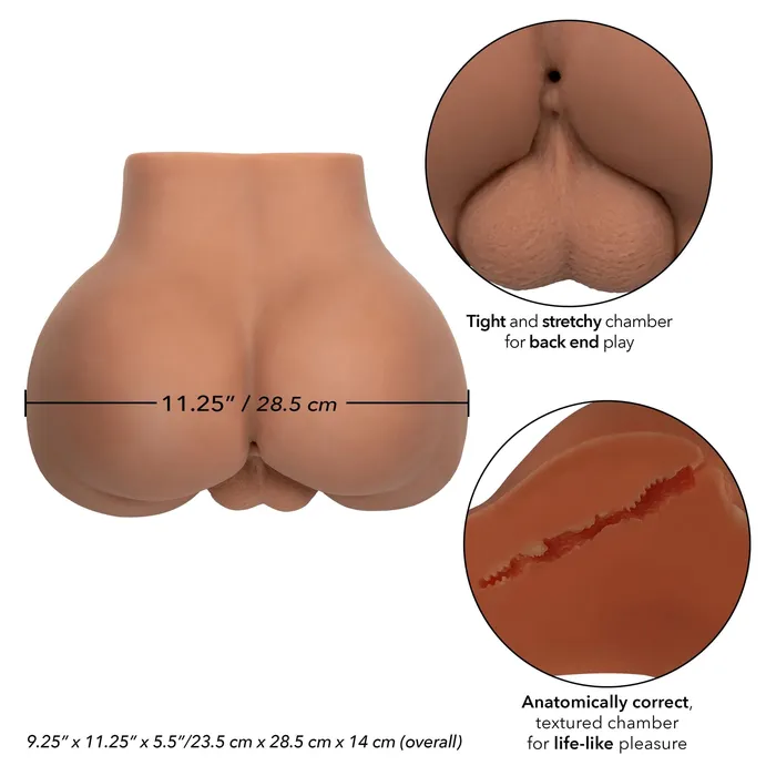 Stroke It Bottom Banger Brown CalExotics Male Sex Toys Stroke It Bottom Banger Brown CalExotics Male Sex Toys