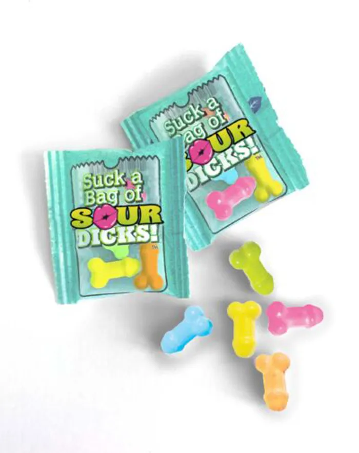 Suck a Bag of Sour Dicks Bag of 25 Little Genie Anal