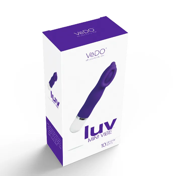 VeDO Vibrators Luv Mini Vibe Into You Indigo