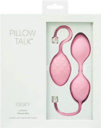 Vibrators BMS Factory Pillow Talk Kegel Exerciser Frisky Pink