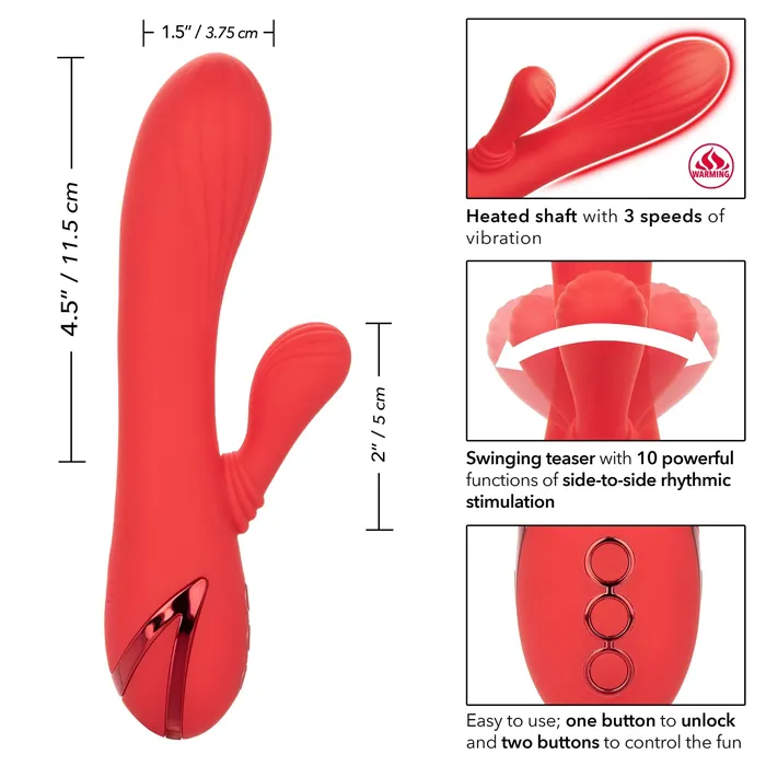 Vibrators CalExotics California Dreaming Palisades Passion Coral