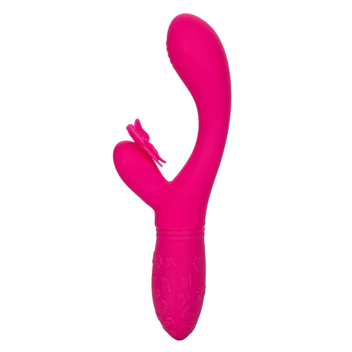 Vibrators CalExotics Rechargeable Butterfly Kiss Flutter Pink
