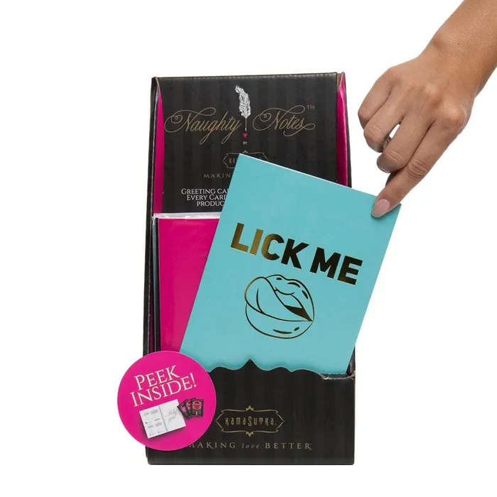 Vibrators Kama Sutra Naughty Notes Greeting Card PrePack
