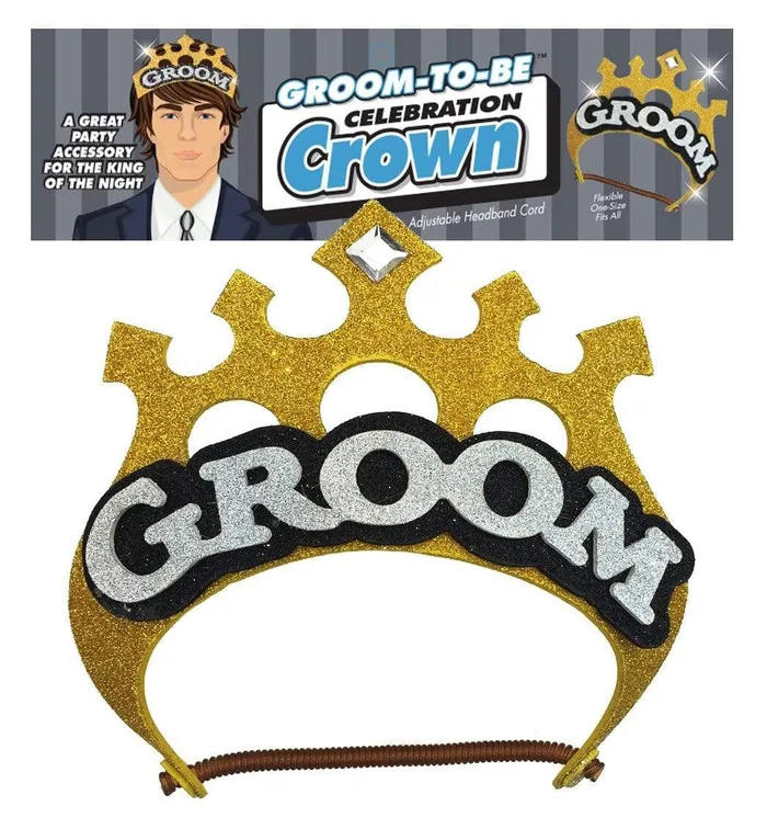 Vibrators Little Genie GroomtoBe Celebration Crown