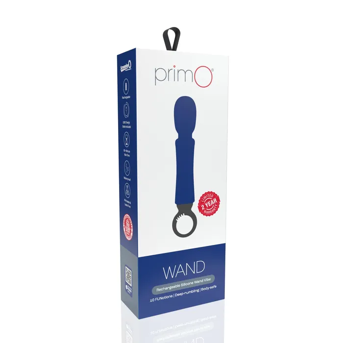 Vibrators Screaming O Primo Wand Rechargeable Vibe Blueberry Vibrators Screaming O Primo Wand Rechargeable Vibe Blueberry