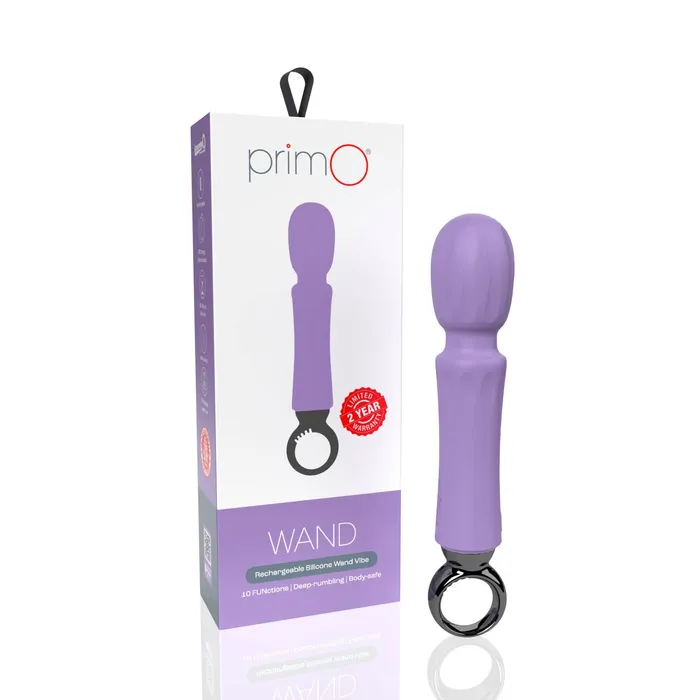 Vibrators Screaming O Primo Wand Rechargeable Vibe Lilac