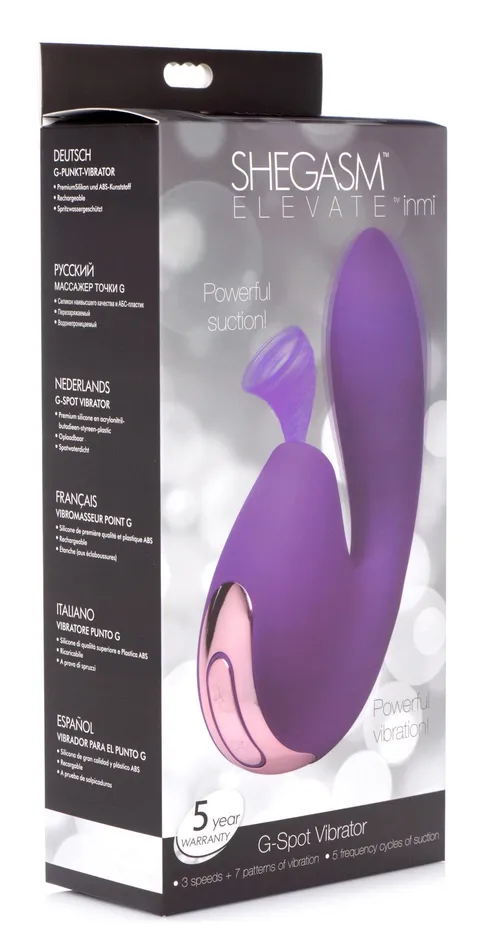 Vibrators XR Brands inmi Shegasm Elevate GSpot Vibrator Vibrators XR Brands inmi Shegasm Elevate GSpot Vibrator