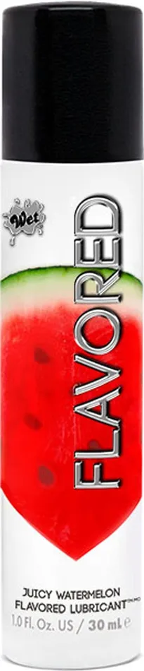 Wet Flavored Juicy Watermelon 1 Fl Oz Wet Vibrators