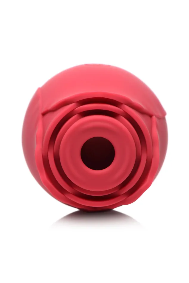 Wild Rose Silicone Clit Sucker XR Brands inmi Vibrators Wild Rose Silicone Clit Sucker XR Brands inmi Vibrators