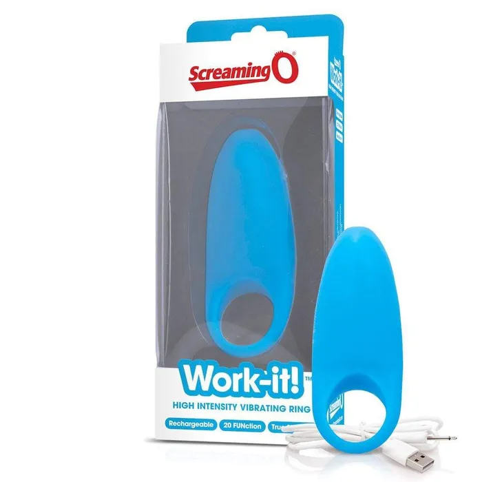 WorkIt Blue Screaming O Vibrators